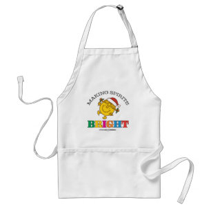 Little Miss Sunshine Making Spirits Bright Standard Apron
