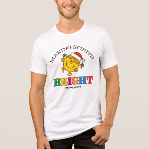 Little Miss Sunshine Making Spirits Bright Tri-Blend Shirt