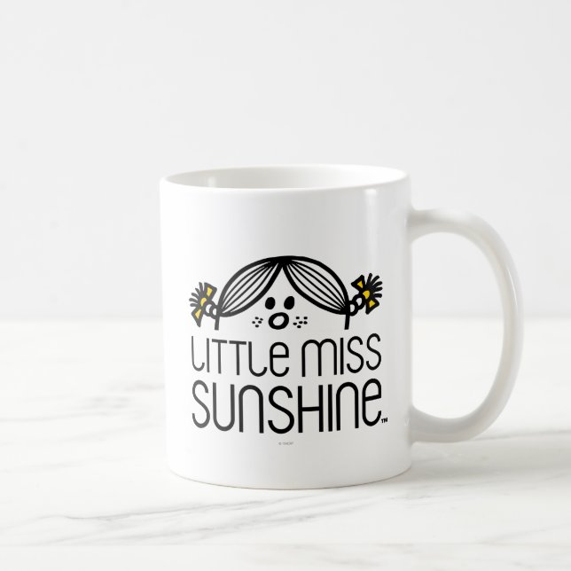 Little Miss Sunshine Peeking Coffee Mug (Right)