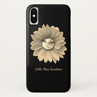Little Miss Sunshine Smiling Cat Case-Mate iPhone Case