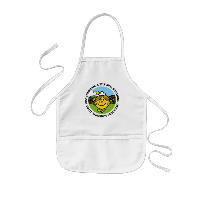 Little Miss Sunshine | Sunshine Circle Kids Apron (Front)