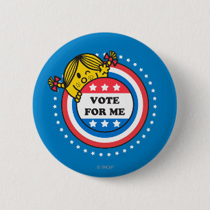 Little Miss Sunshine "Vote for Me" 2 Inch Round Button
