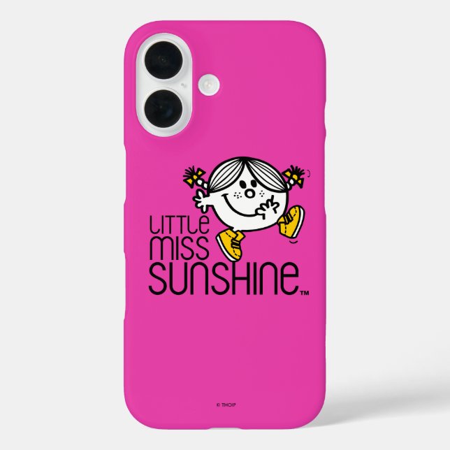 Little Miss Sunshine Walking On Name Graphic Case-Mate iPhone Case (Back)