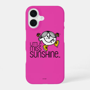 Little Miss Sunshine Walking On Name Graphic iPhone 16 Case