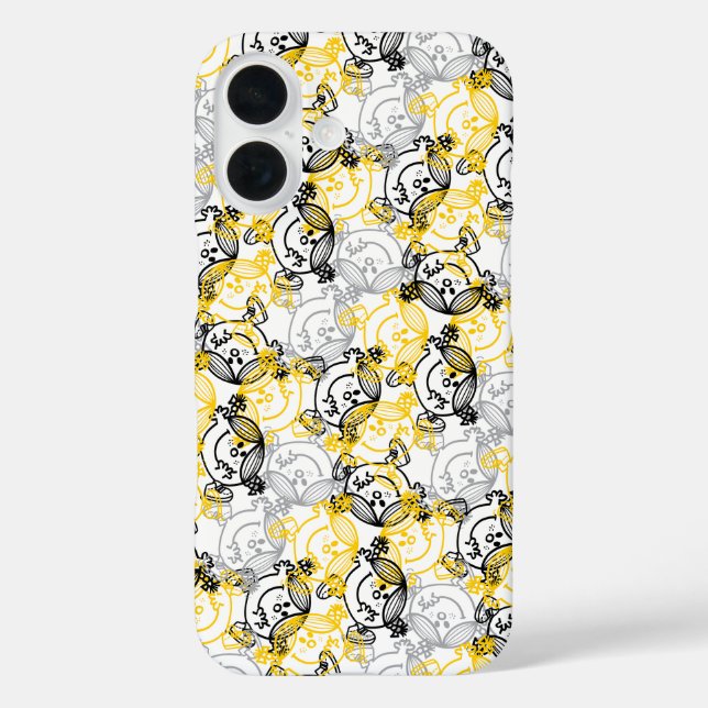 Little Miss Sunshine Yellow Character Pattern Case-Mate iPhone Case (Back)