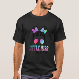 Little Miss Talks A Lot Cute Back To School Girls T-Shirt