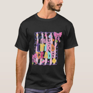 Little Miss Third Grade First Day Of 3rd Grade Coq T-Shirt