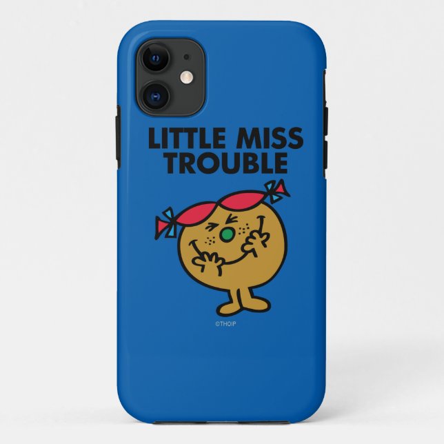 Little Miss Trouble | Laughing Case-Mate iPhone Case (Back)