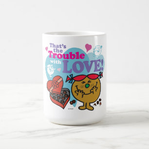 Little Miss Trouble   Valentine Coffee Mug