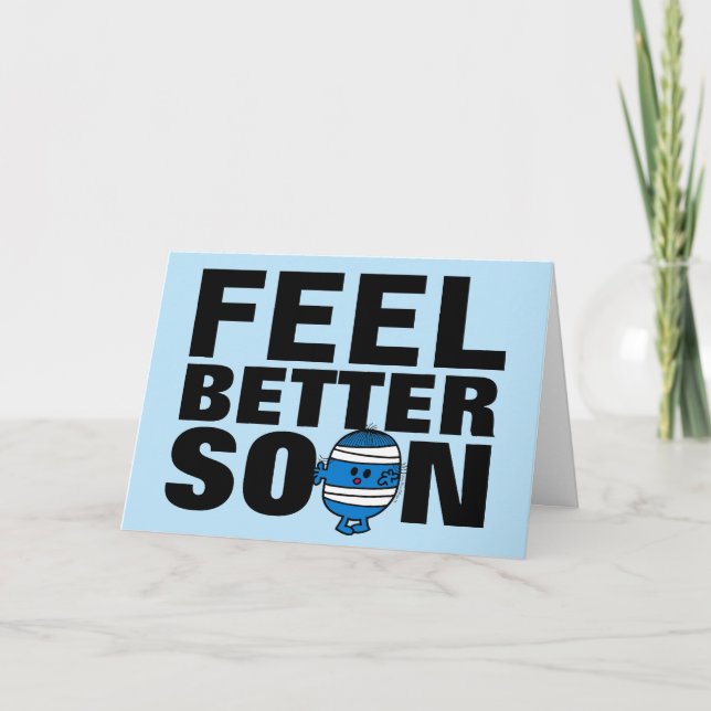 Little Miss Whoops | Get Well Card (Front)