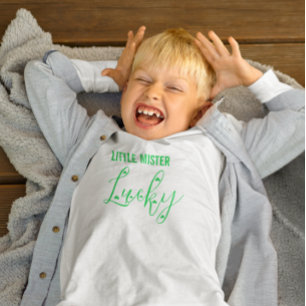 Little Mister Lucky St Patrick's Day Toddler T-shirt