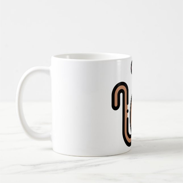 Little Monkey Coffee Mug (Left)