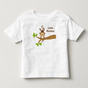 Little Monkey Custom Toddler Fine Jersey T-Shirt