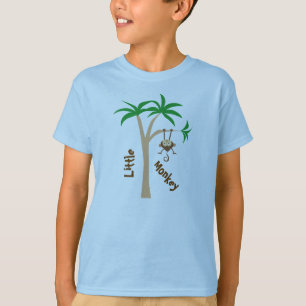 Little Monkey with Tree T-Shirt