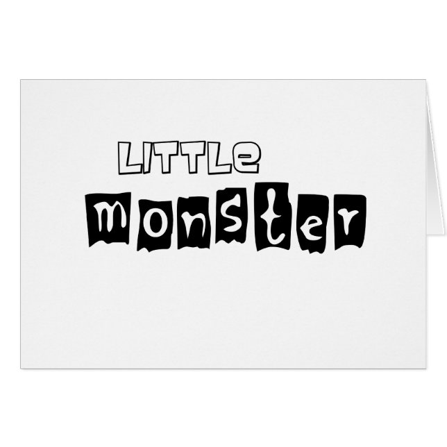 Little Monster (Front Horizontal)
