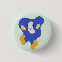 little monster---Big feet button