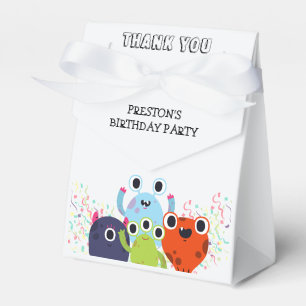 Little Monster Birthday Party for All Ages Favor Box