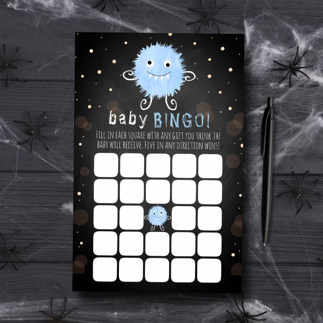 Little Monster Halloween Baby Shower Bingo (Creator Uploaded)