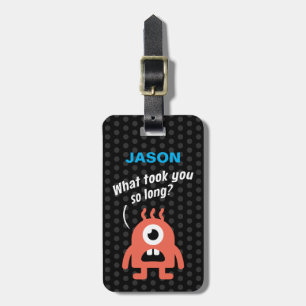 Little Monster (Personalisable) Luggage Tag