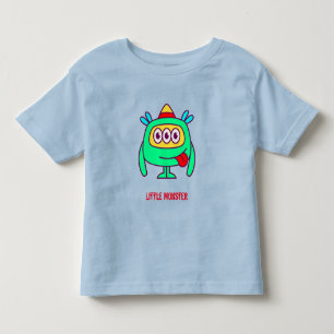 Little Monster (personalizable text) Toddler T-shirt