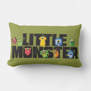 Little Monster Polyester Throw Pillow13" x 21" Lumbar Pillow