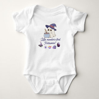 Little monster’s first Halloween! Baby Bodysuit