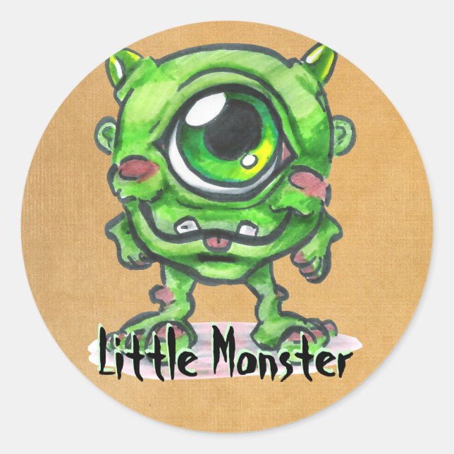 Little Monster Stickers (Front)