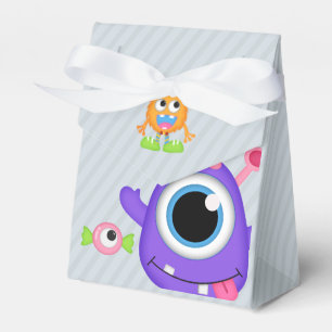 Little Monster themed Birthday Party Guest Favour Favor Box