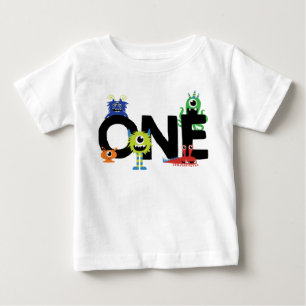 Little Monsters Boy First Birthday Outfit Baby T-Shirt
