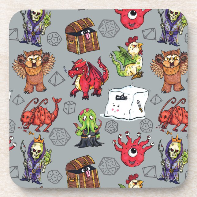 Little Monsters Coaster (Front)