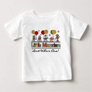 Little  Monsters First Birthday Baby T-Shirt