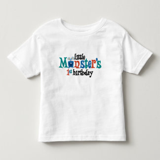 Little monster's first birthday! toddler t-shirt