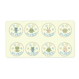 Little Monsters Peeking Chocolate Kiss Favour Tags