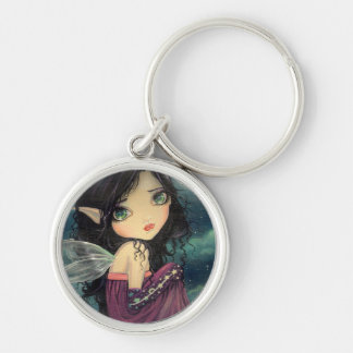 Little Moon Gothic Big-Eye Fairy Art Keychain