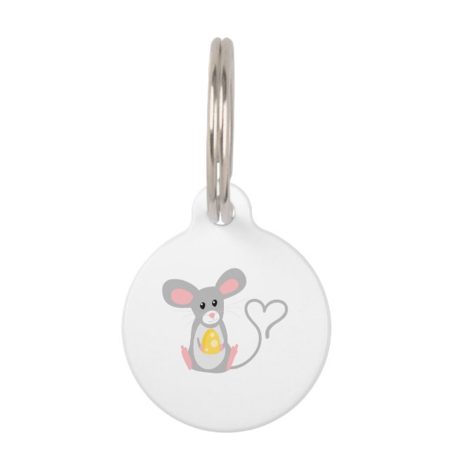 Little Mouse Pet Tag (Front)