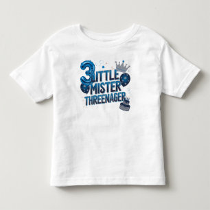 Little Mr. Threenager T-Shirt