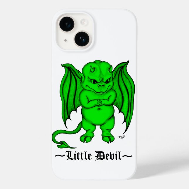 Little nasty Devil Case-Mate iPhone Case (Back)