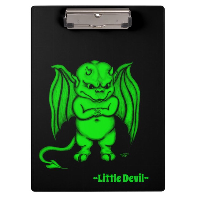 Little nasty Devil Clipboard (Front)