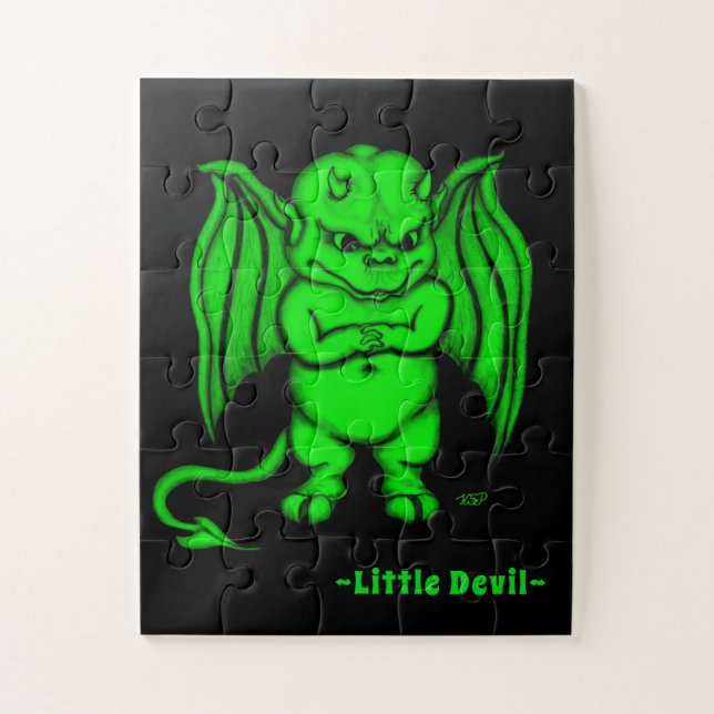 Little nasty Devil Jigsaw Puzzle (Vertical)