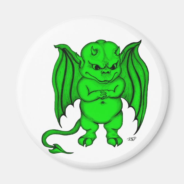 Little nasty Devil Magnet (Front)