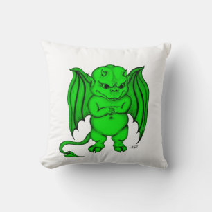 Little nasty Devil Throw Pillow