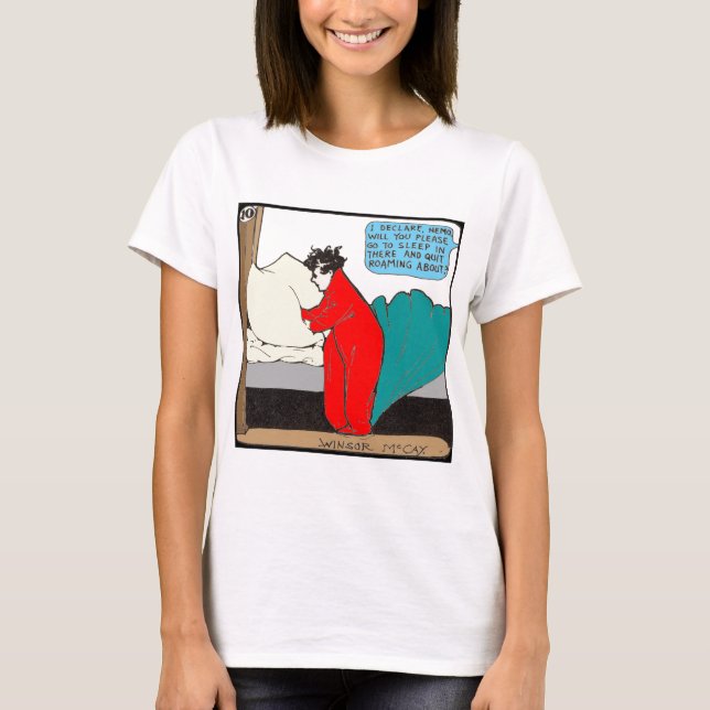"Little Nemo" in Bed T-Shirt (Front)