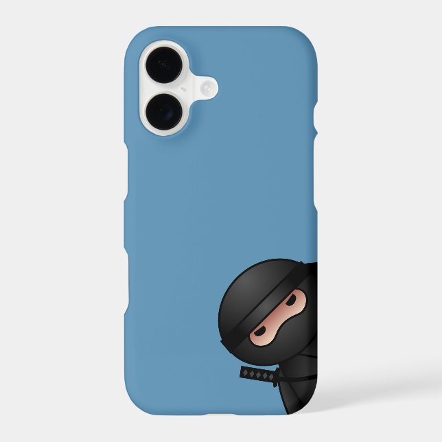 Little Ninja Warrior on Blue (Back)