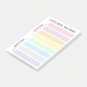 Little Note Big Ideas Soft Calming Gentle Shades