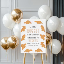 Little Nugget Baby Shower Welcome Sign