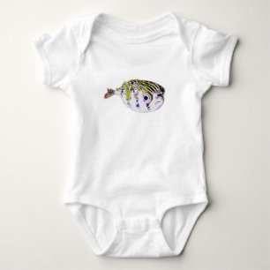 Little Ocean Critters Pufferfish Baby Bodysuit