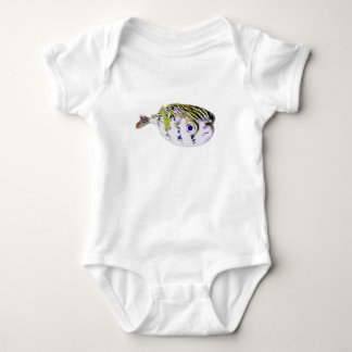 Little Ocean Critters Pufferfish Baby Bodysuit