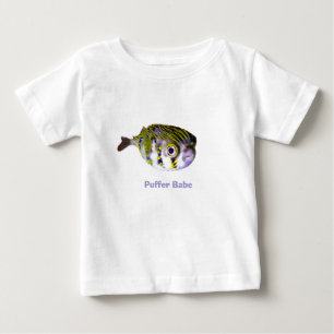 Little Ocean Critters  Pufferfish Baby T-Shirt