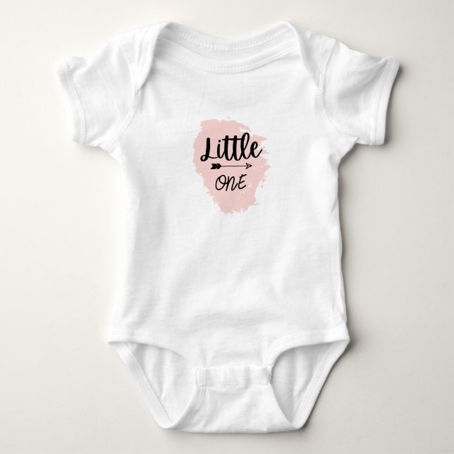 Little one baby bodysuit (Front)