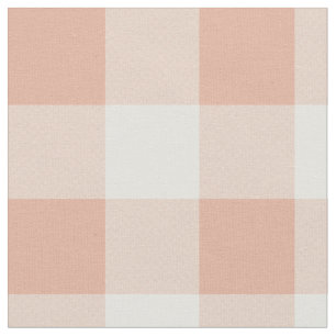 Little One Buffalo Check - dusty apricot Fabric
